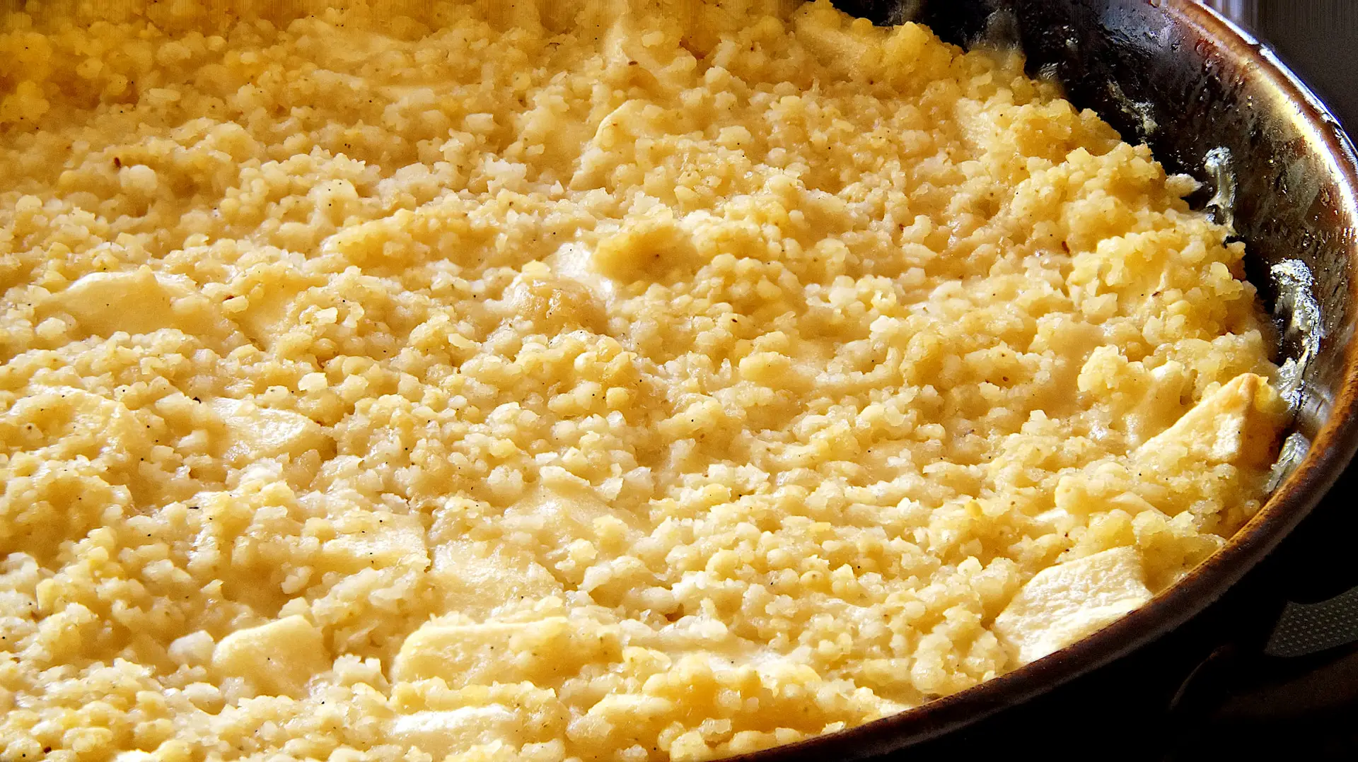 Hirseauflauf süß