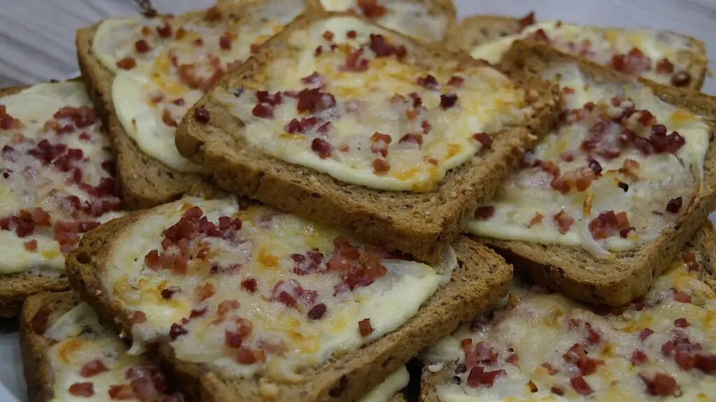 Flammkuchen Toast