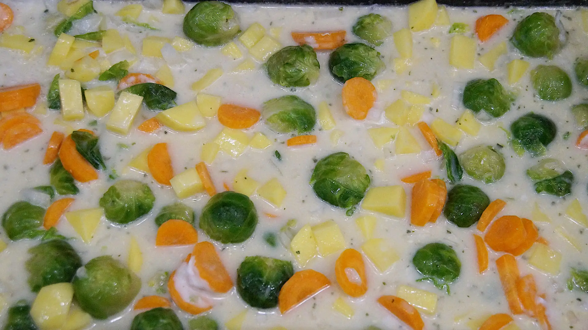 Rosenkohl Kartoffel Auflauf