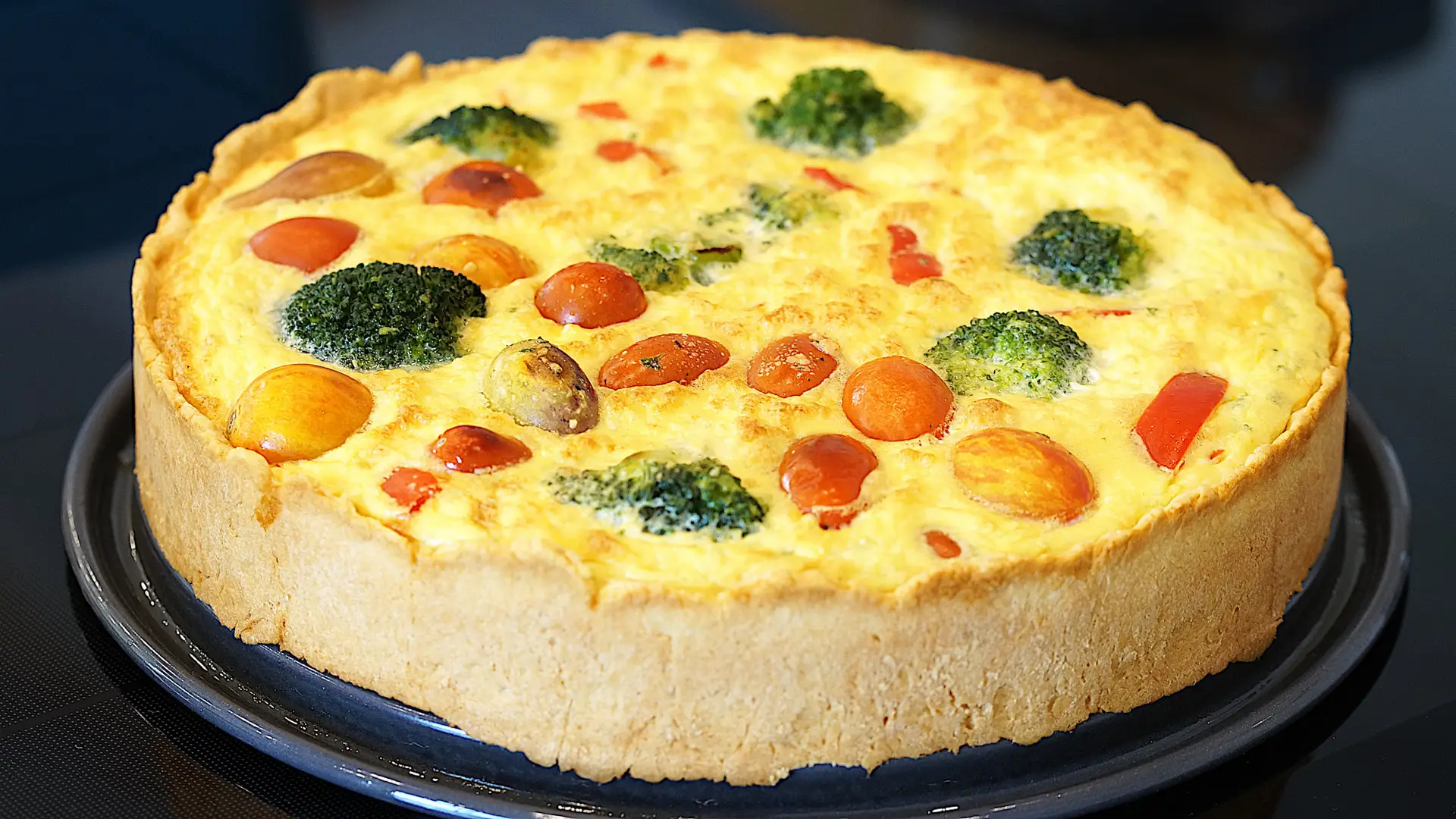 Gemüsequiche vegetarisch