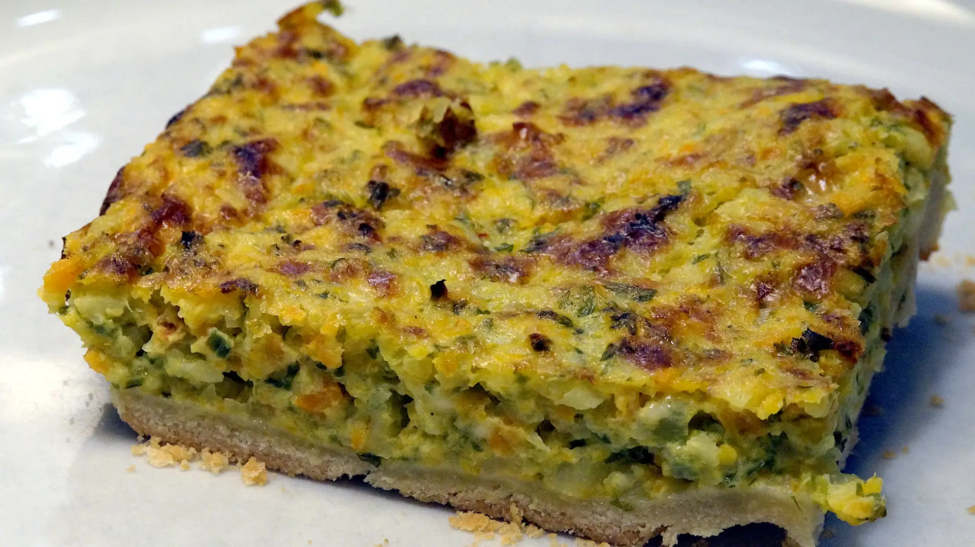 Kürbisquiche vom Blech